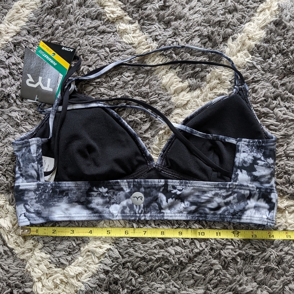 NWT TYR Durafast Lite Verona Brooke Bralet Sports Bra Size XL (14/16) - Picture 7 of 9
